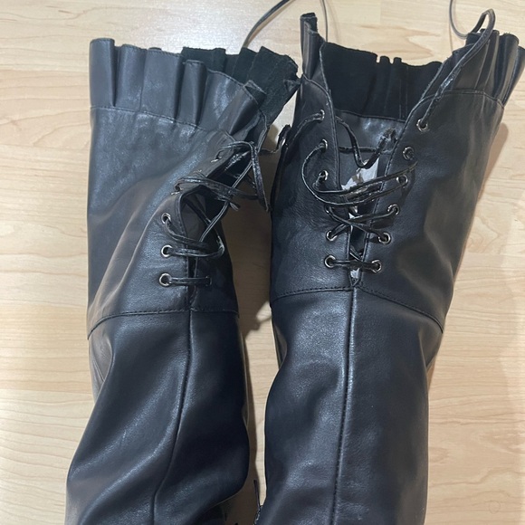 Kelsi Dogger lather over the knee boots - Picture 6 of 8